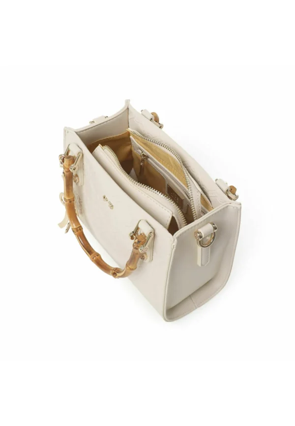 V73 PERLA - Borsa a mano - beige - Imagen 4